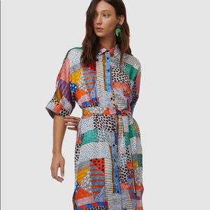 Gorman - meshed kimono dress